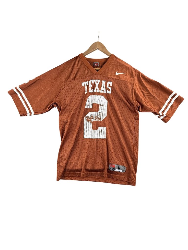 Texas Longhorns Football Jersey Mens Small Orange Ncaa Football Nike Team 2